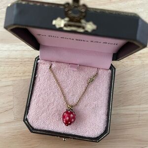 Juicy Couture Strawberry Necklace